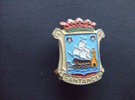 Santander hoofdstad Cantabrië Spanje witte rand